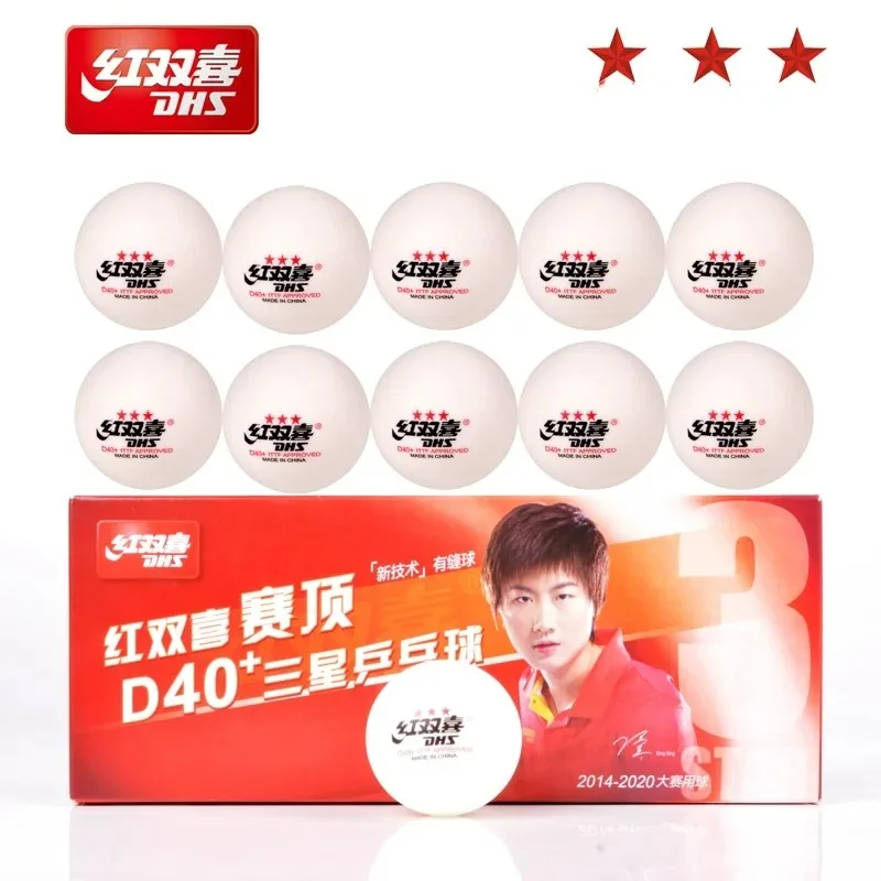 Donic Table Tennis Ball - DHS 3 Star D40 +-Balle de