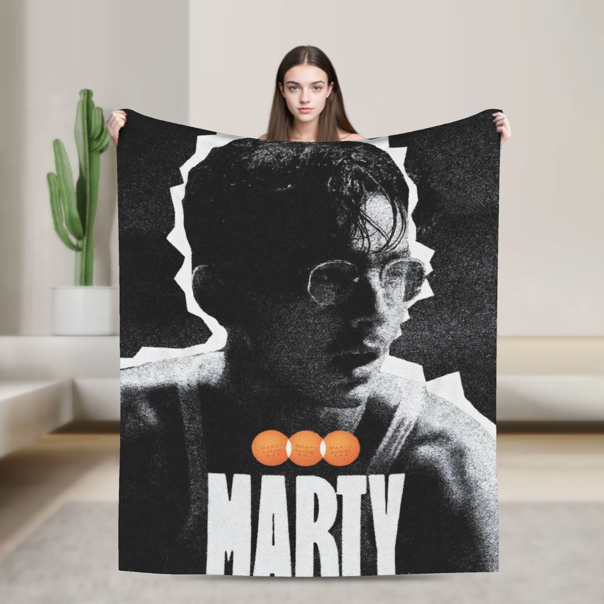 Table Tennis Marty Supreme - Couvertures en polaire respirantes et fantaisie