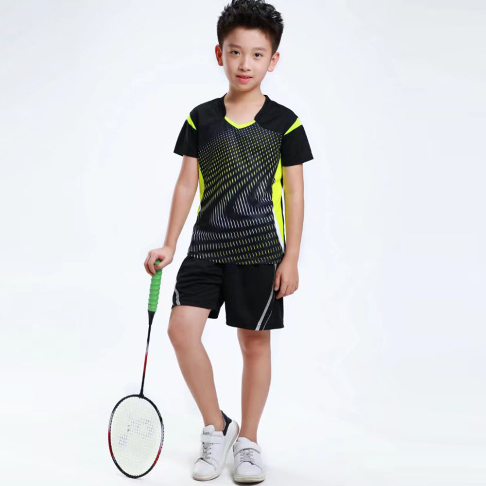Table Tennis Shirt - Ensemble de vêtements de badminton et
