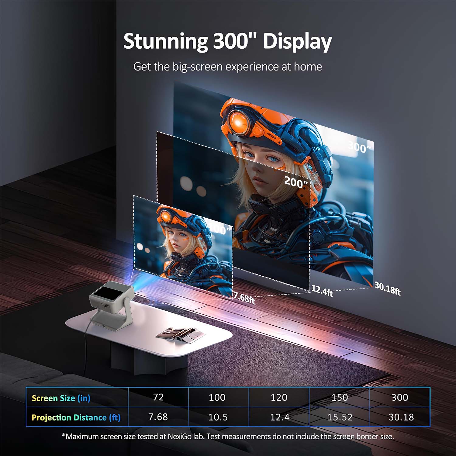 Table Tennis Touch - Projecteur Live pour Tennis de Table