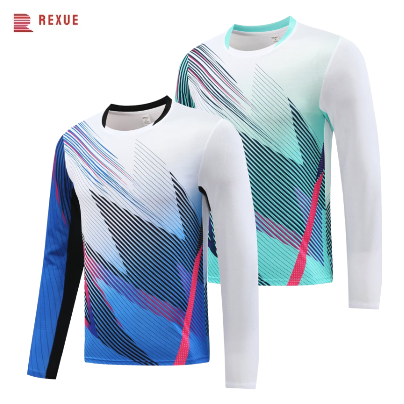 Table Tennis Shirt - Chemise de Badminton à manches longues