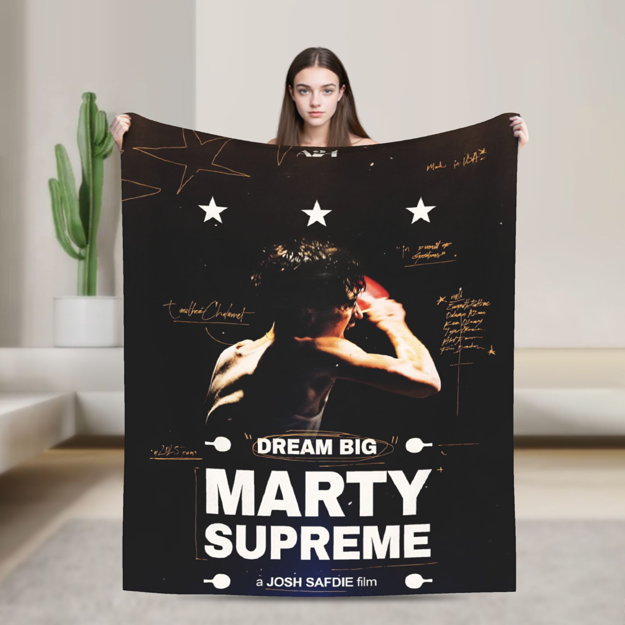Table Tennis Marty Supreme - Couverture polaire Marty Supreme pour le