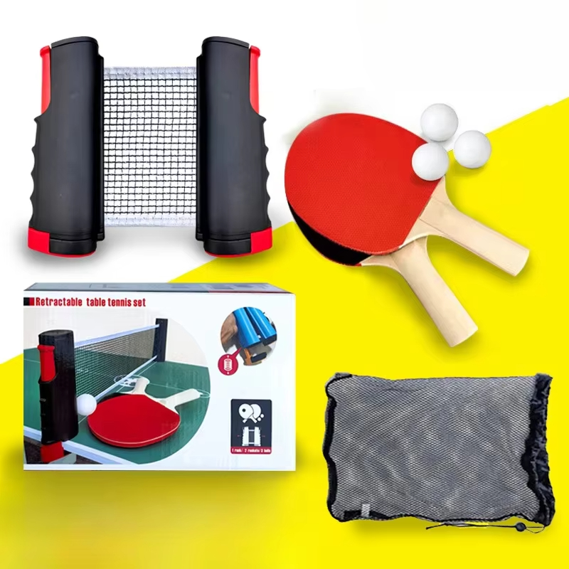 Table Tennis Kit - Ensemble combiné de raquettes de ping-pong