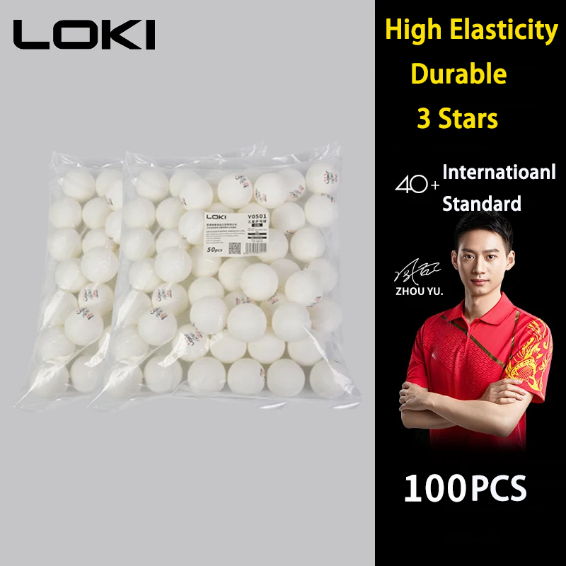 50/100 pièces LOKI balles de T - Donic Table Tennis Ball avis et prix