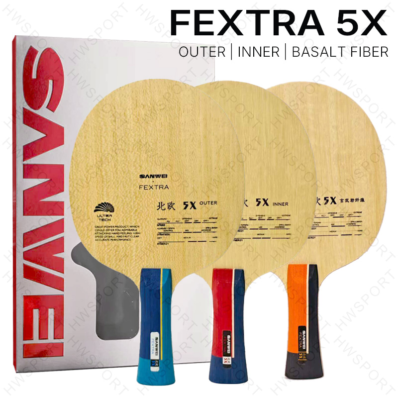 SANWEI FEXTRA 5X lame de Tenni - Table Tennis Viscaria avis et prix