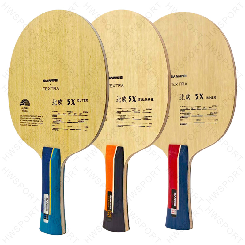 SANWEI FEXTRA 5X lame de Tenni - Table Tennis Viscaria avis et prix