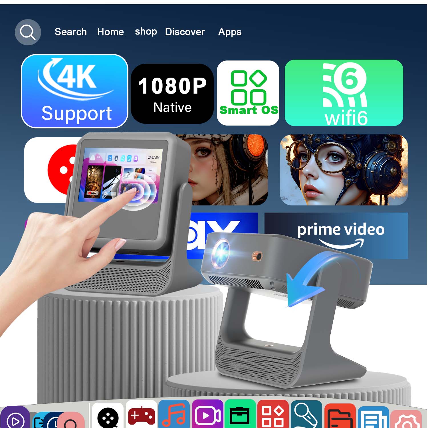 Projecteur Live pour Tennis de - Table Tennis Touch avis et prix